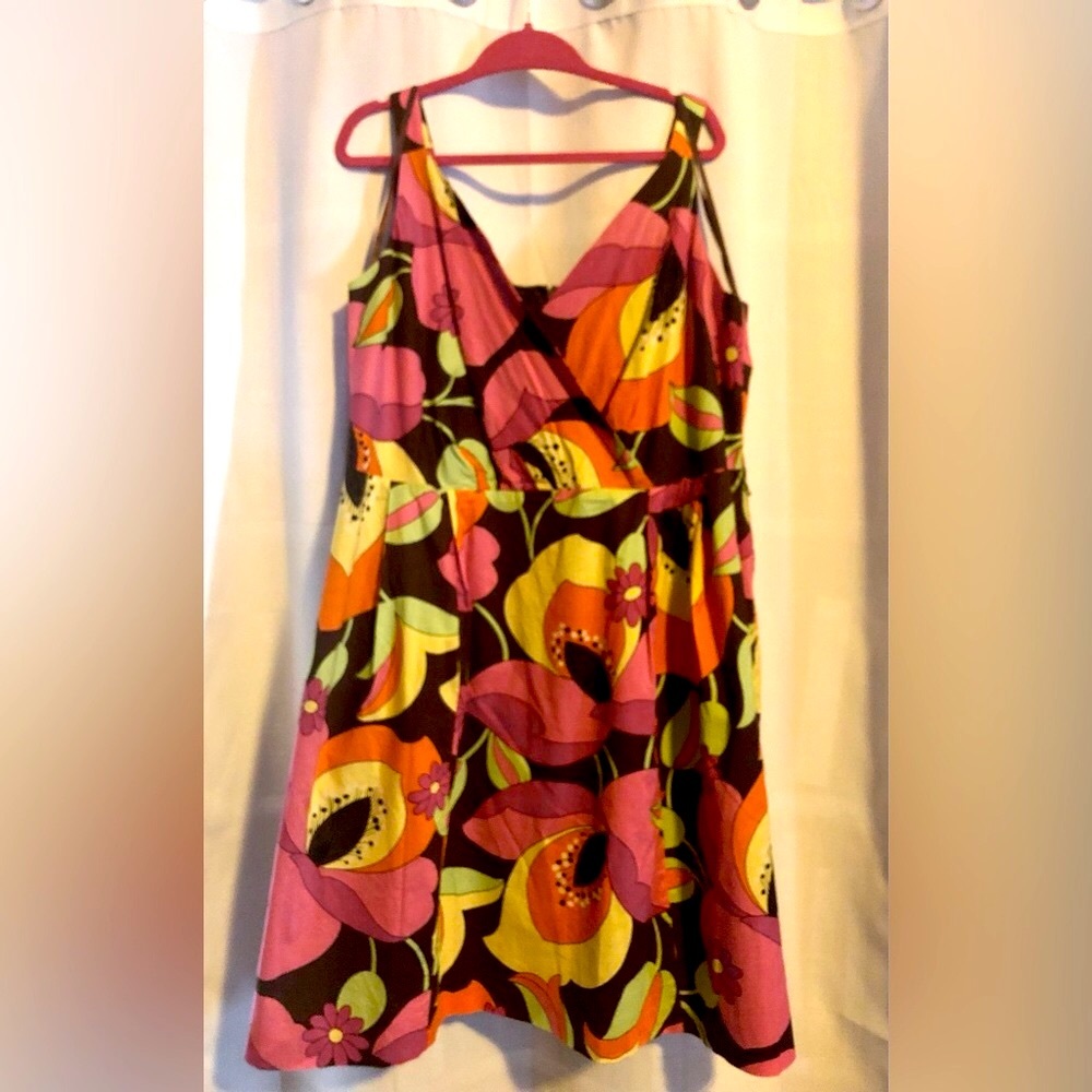 Vintage style Fit and Flare dress EUC